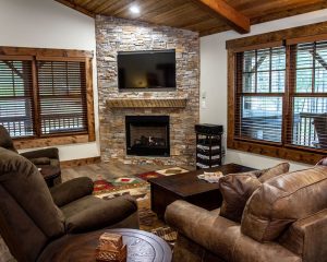 Cabin Rental with Fireplace